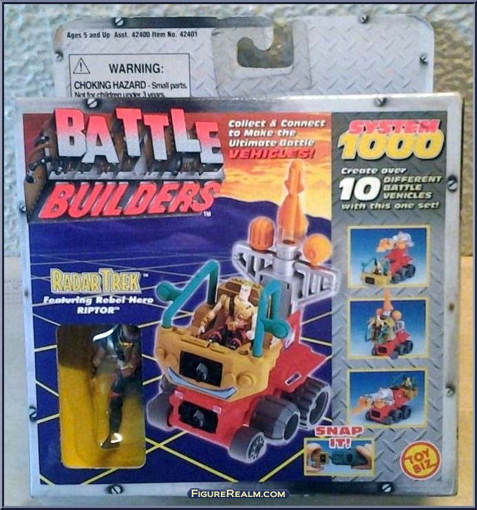 Radar Trek Featuring Rebel Hero Riptor Battle Builders System 1000