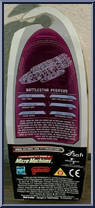Battlestar Pegasus from Battlestar Galactica - Titanium Series (Die-Cast) manufactured by Galoob [Back]