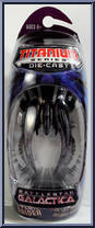 Cylon Raider from Battlestar Galactica - Titanium Series (Die-Cast) manufactured by Galoob [Front]