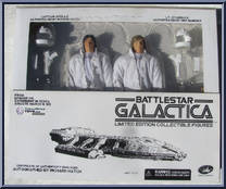 Captain Apollo / Lt. Starbuck from Battlestar Galactica - Basic Series manufactured by Majestic Studios [Front]