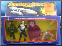 4 Figure Pak from Battlestar Galactica - Gift Sets manufactured by Mattel [Front]