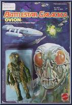 Ovion from Battlestar Galactica - Series 1 manufactured by Mattel [Front]