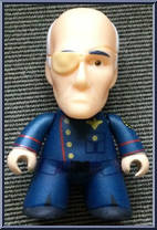 Saul Tigh (Eye Patch) from Battlestar Galactica - Blind Boxed - So Say We All manufactured by Titan Merchandise [Loose]
