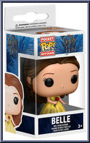 Belle from Beauty and the Beast - Pop! Keychains manufactured by Funko [Front]