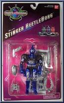 Blue Stinger BeetleBorg from Beetleborgs - Basic Series manufactured by Bandai [Front]