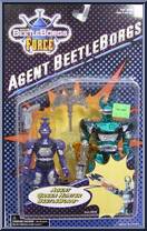 Green Hunter BeetleBorg Action Figure
