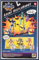 Red Striker BeetleBorg from Beetleborgs Metallix - Agent Beetleborgs manufactured by Bandai [Back]