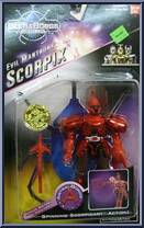 Scorpix from Beetleborgs Metallix - Evil Mantrons manufactured by Bandai [Front]