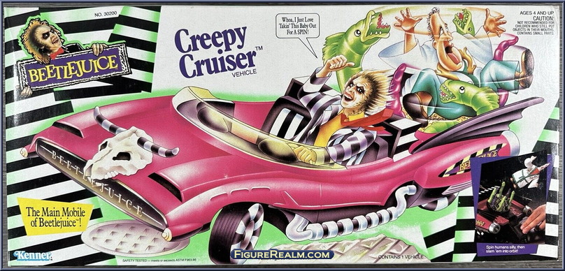 Creepy Cruiser - Beetlejuice - Accessories - Kenner Action