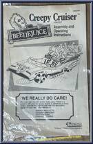 Creepy Cruiser from Beetlejuice - Accessories manufactured by Kenner [Instructions]