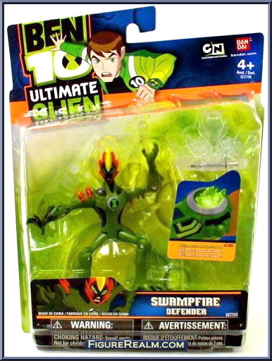 Bandai America Ben 10 Alien Force Swampfire Defender Action Figure