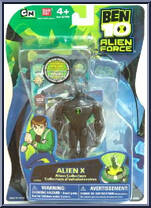 Alien X from Ben 10 - Alien Force manufactured by Bandai [Front]