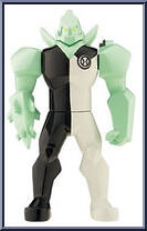 Diamondhead / Grey Matter from Ben 10 - Creation Figures manufactured by Bandai [Loose]