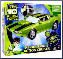 Kevin Levin's Action Cruiser from Ben 10 - Vehicles manufactured by Bandai [Front]