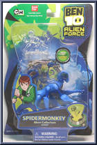 Spidermonkey from Ben 10 - Alien Force manufactured by Bandai [Front]