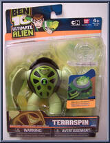 Terraspin from Ben 10 - Ultimate Alien manufactured by Bandai [Front]