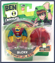 Bloxx from Ben 10 Omniverse - Omni-Plasm manufactured by Bandai [Front]