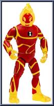 Heatblast from Ben 10 - Giant manufactured by Playmates [Loose]
