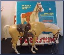 Buckskin (Palomino) from Best of the West - Johnny West - Accessories manufactured by Marx [Loose]