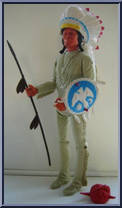 Chief Cherokee (Cream, Red Acc) Action Figure