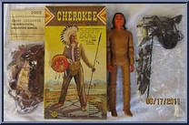Chief Cherokee (Dark Carmel) from Best of the West - Int'l UK Variations manufactured by Marx [Loose]