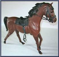 Comanche (Bay or Palomino) from Best of the West - Johnny West - Accessories manufactured by Marx [Loose]