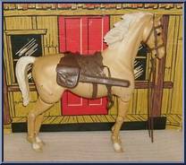 Comanche (Bay or Palomino) from Best of the West - Johnny West - Accessories manufactured by Marx [Loose]
