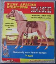 Comanche (Golden Palomino) from Best of the West - Int'l Canada Variations manufactured by Marx [Front]