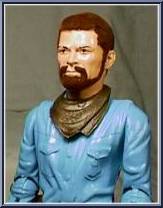 Dangerous Dan (Flocked Brown Maddox, Lght Blue) (Canada) Action Figure