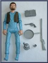 Dangerous Dan (Flocked Maddox, Lght Blue) (Canada) Action Figure