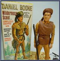 Daniel Boone from Best of the West - Johnny West manufactured by Marx [Loose]