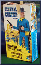 General Custer (Steel Blue) from Best of the West - Int'l Canada Variations manufactured by Marx [Front]