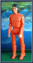 Geronimo (Orange) from Best of the West - Johnny West Adventure manufactured by Marx [Loose]
