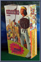 Geronimo (Light Green, Teal Acc) from Best of the West - Int'l Canada Variations manufactured by Marx [Front]