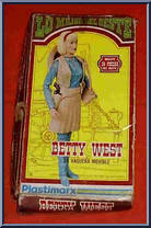 Jane West - Betty West (Red) from Best of the West - Int'l Mexico Variations manufactured by Marx [Front]