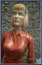 Jane West - Betty West (Red) from Best of the West - Int'l Mexico Variations manufactured by Marx [Loose]