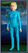 Jane West (1st Head, Mustard Acc) from Best of the West - Johnny West manufactured by Marx [Loose]