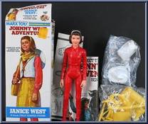Janice West (Red) from Best of the West - Johnny West Adventure manufactured by Marx [Loose]
