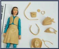 Janice West (Turquoise) from Best of the West - Best of the West manufactured by Marx [Loose]