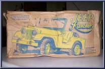 Jeep Ranchero (with Blue johnny) from Best of the West - Int'l Mexico Variations manufactured by Marx [Front]