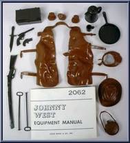 Johnny West (Carmel, No Rivets) from Best of the West - Johnny West manufactured by Marx [Loose]