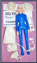 Josie West (Dark Blue) from Best of the West - Int'l Canada Variations manufactured by Marx [Loose]