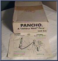 Pancho (Sorrel) from Best of the West - Johnny West - Accessories manufactured by Marx [Loose]