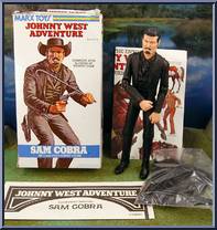 Sam Cobra from Best of the West - Johnny West Adventure manufactured by Marx [Loose]