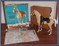 Thunderbolt (Palimino) from Best of the West - Johnny West - Accessories manufactured by Marx [Loose]