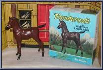 Thundercolt (Bay) from Best of the West - Johnny West - Accessories manufactured by Marx [Loose]