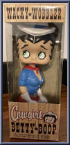 Betty Boop (Cowgirl) from Betty Boop - Wacky Wobblers manufactured by Funko [Front]