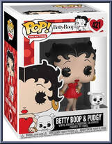 Betty Boop & Pudgy from Betty Boop - Pop! Vinyl Figures manufactured by Funko [Front]
