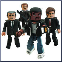 Axel Foley, Billy Rosewood, John Taggart, Victor Maitland from Beverly Hills Cop - Minimates - Box Sets manufactured by Diamond Select [Loose]