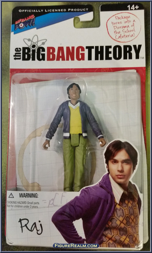 Raj - Big Bang Theory - Basic Series - Bif Bang Pow! Action Figure